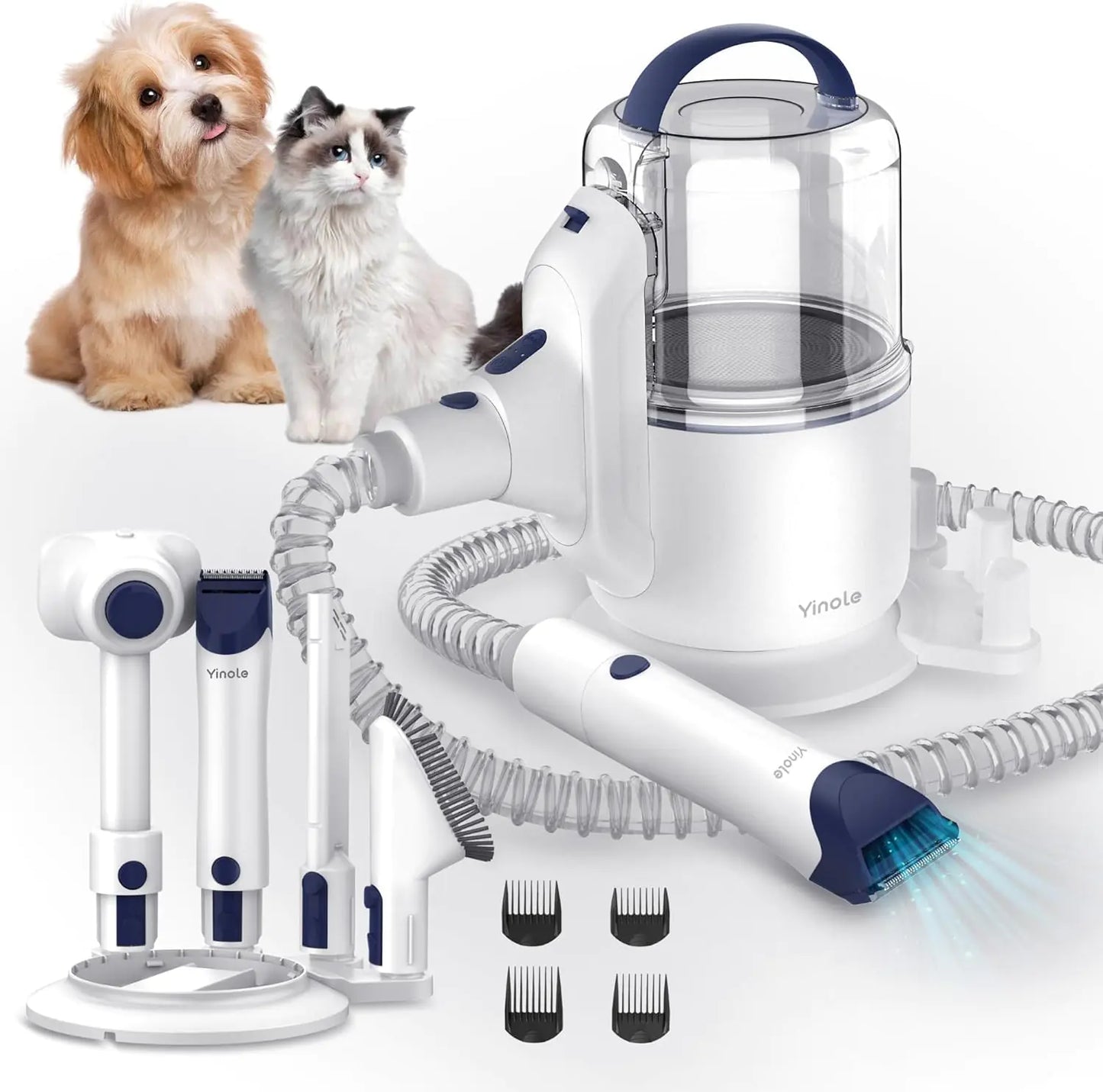 Yinole P50 Advanced Pet Grooming and Vacuum System