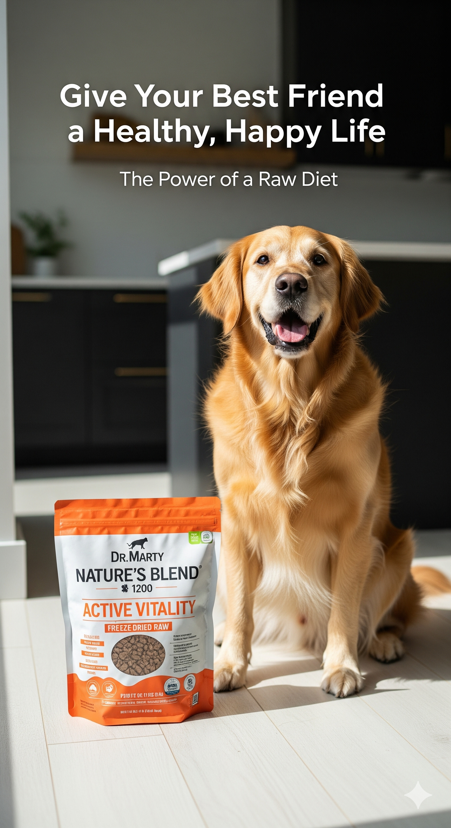 Dr. Marty Vitality Dog Food (3-Pack)