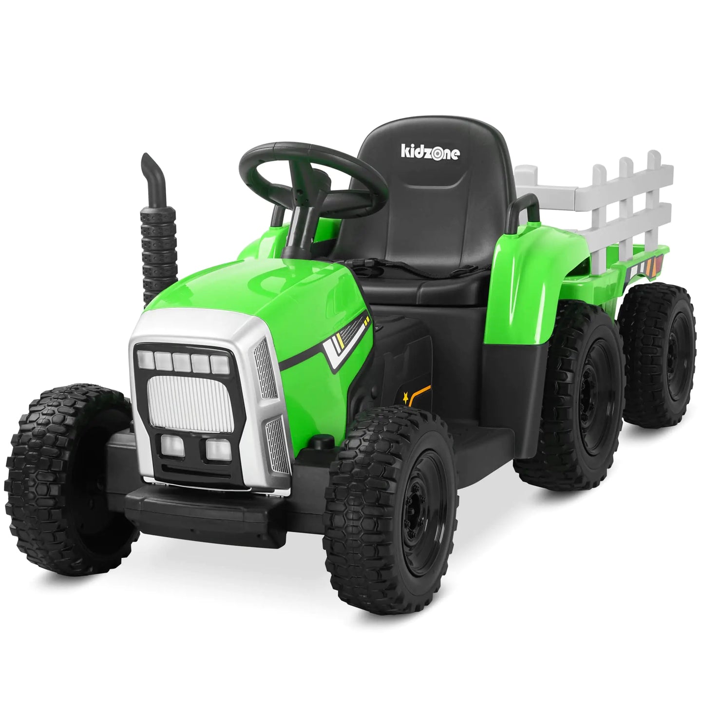 Kidzone Elite Tractor Ride-On with LED and MP3