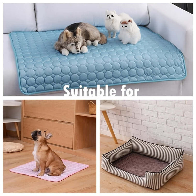 Dog Cooling Mat Summer Pets Cold Bed Extra Large For Small