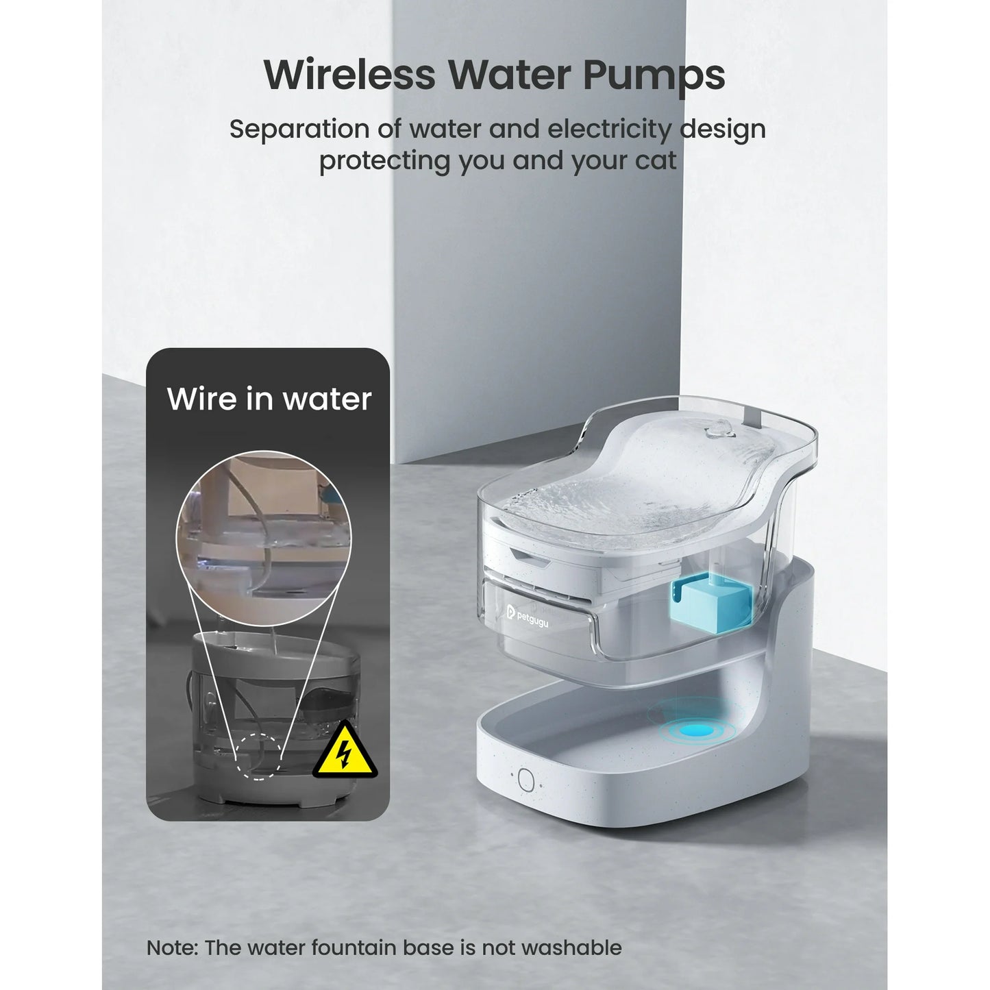 Petgugu SmartFeed 2L Cat Water Station