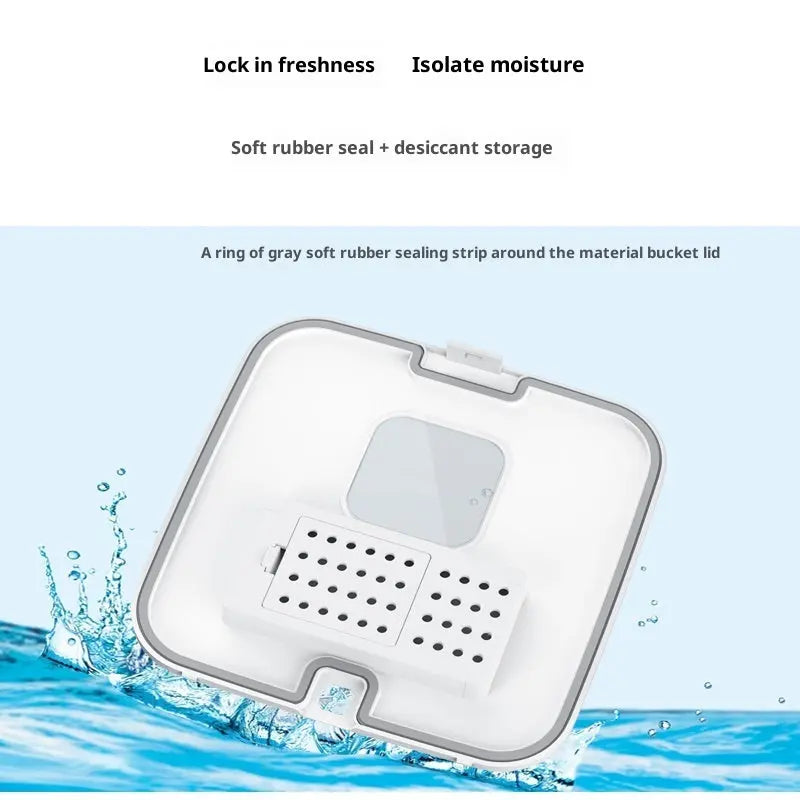 Zenvra smart automatic pet feeder with digital timer and portion control for precise feeding of cats and dogs.