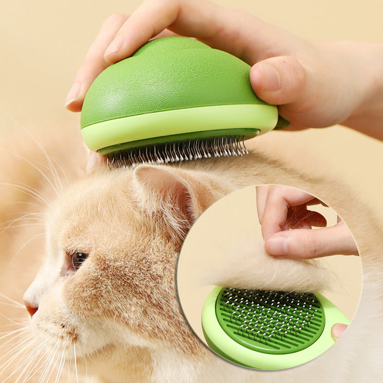Steamy Cat Brush Cat Dog Grooming Comb Electric Self Cleanin