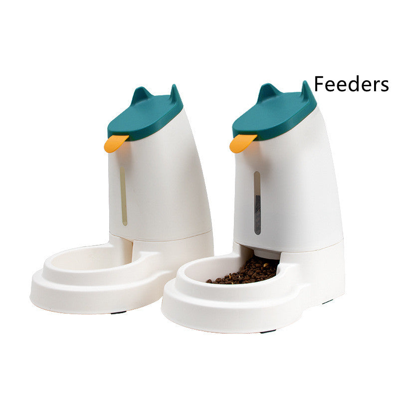 Zenvra large capacity automatic pet feeder with food dispenser for cats and dogs, featuring a sleek, modern design.