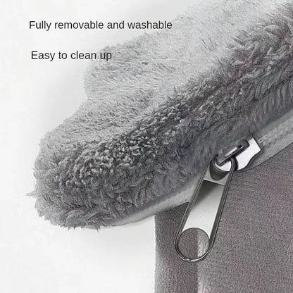Removable washable pet house bed nest for dogs, soft and cozy with a plush interior, by Zenvra.