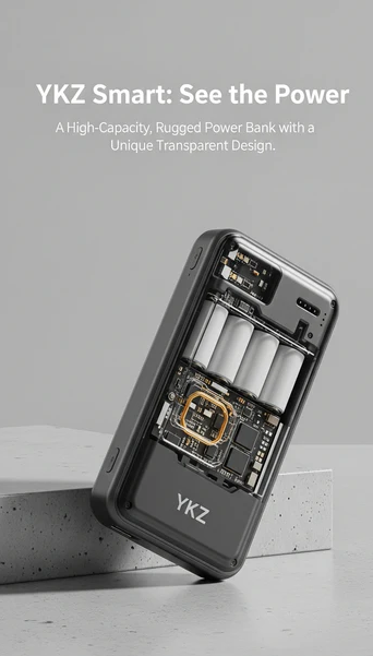 YKZ Smart 140W 60000mAh Rugged Power Bank