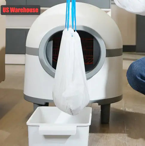 High-Capacity Touch-Control Smart Litter Box