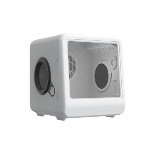 Zenvra smart pet dryer box with quiet operation, temperature control, designed for drying and grooming pets indoors.