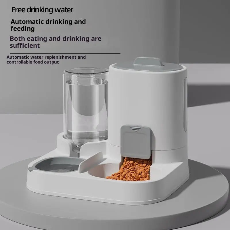 Automatic cordless anti-tip pet feeder bowl by Zenvra, designed to prevent tipping and ensure easy feeding for pets.