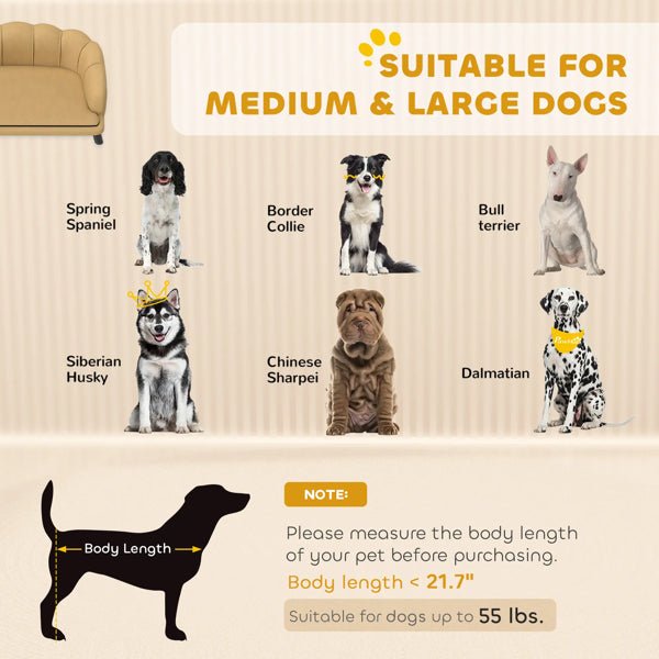 Luxury Washable Pet Sofa with Orthopedic Support - Zenvra