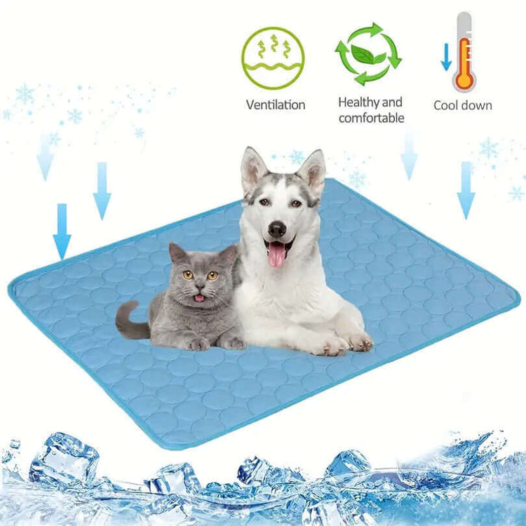 Dog Cooling Mat Summer Pets Cold Bed Extra Large For Small
