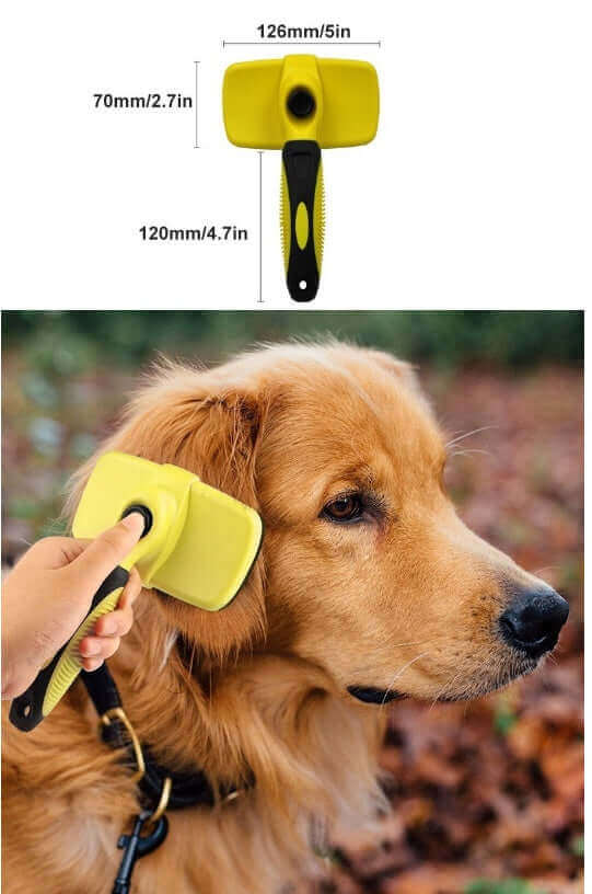 Pet Automatic Retractable Comb - Zenvra