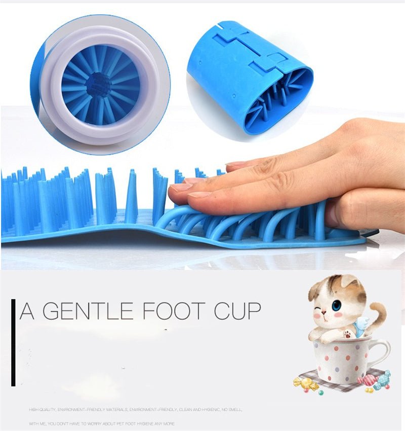 Pet Dog Foot Care Cleaning Products Silicone - Zenvra