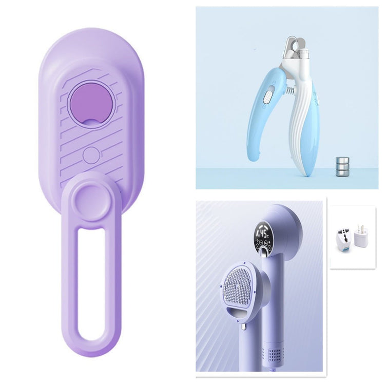 Pet Nail Clippers Dog Nail Clippers Cat Nail Clippers LED Electric Nail Grinder Pet Supplies LED Light Pet Nail Clippers - Zenvra